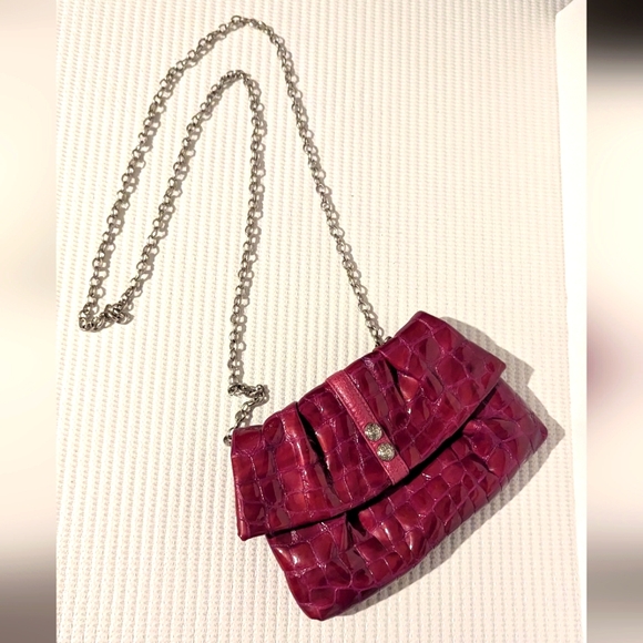 Brighton Nolita Shimmer Mini Patent Leather Bag - Picture 8 of 10